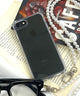 ストラップホール付きクリアiphoneケース/柄4(iphone7/8/SE)