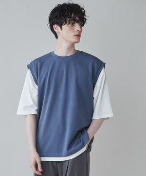 ブルーその他 モデル：180cm L着用