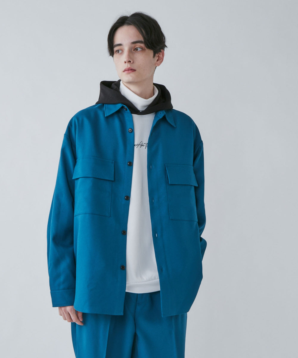 ブルーその他 モデル：180cm L着用