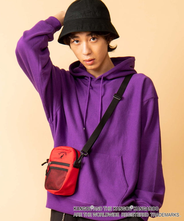 KANGOL SPORT|別注ミニショルダーバッグ/レッド