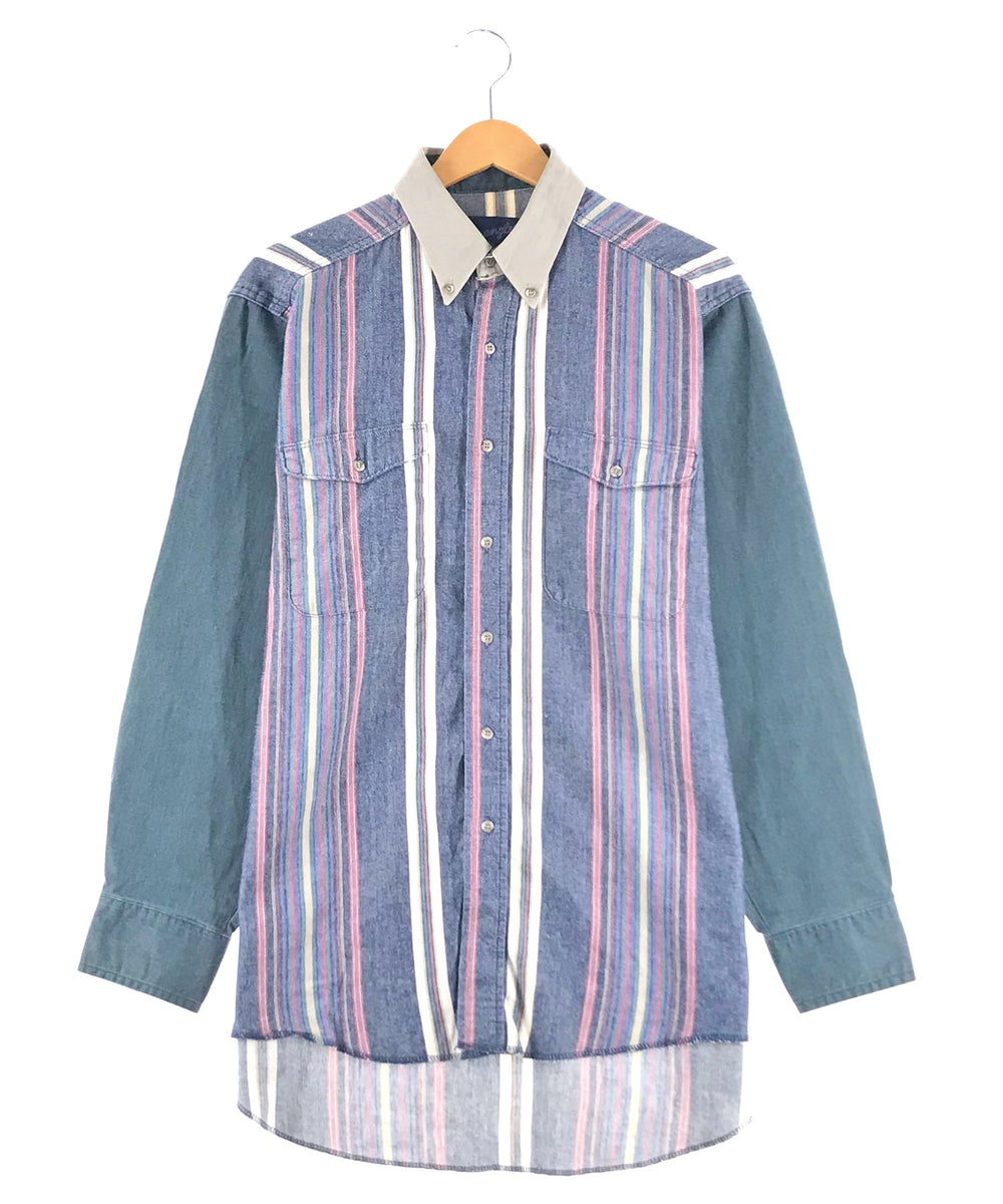 Wrangler ストライプシャツ ボタンダウン