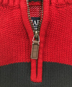 CHAPS ハーフZIPニット