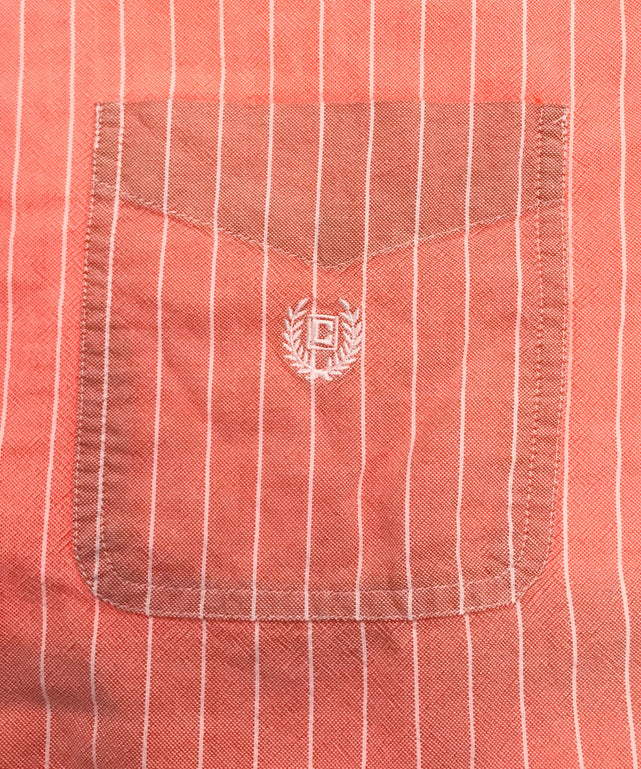 CHAPS ストライプ 長袖ブランドシャツ