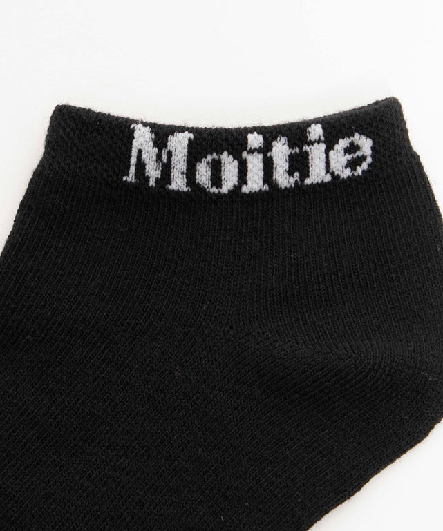 Moitieロゴショートソックス(23-25cm)