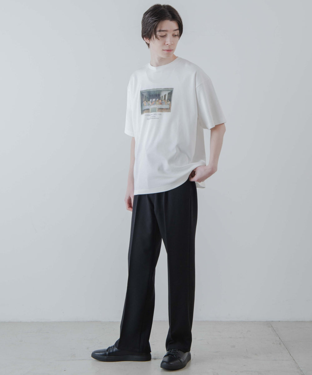 ホワイト／最後の晩餐 モデル：178cm L着用