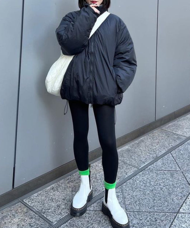 ホワイト　モデル：156cm L着用