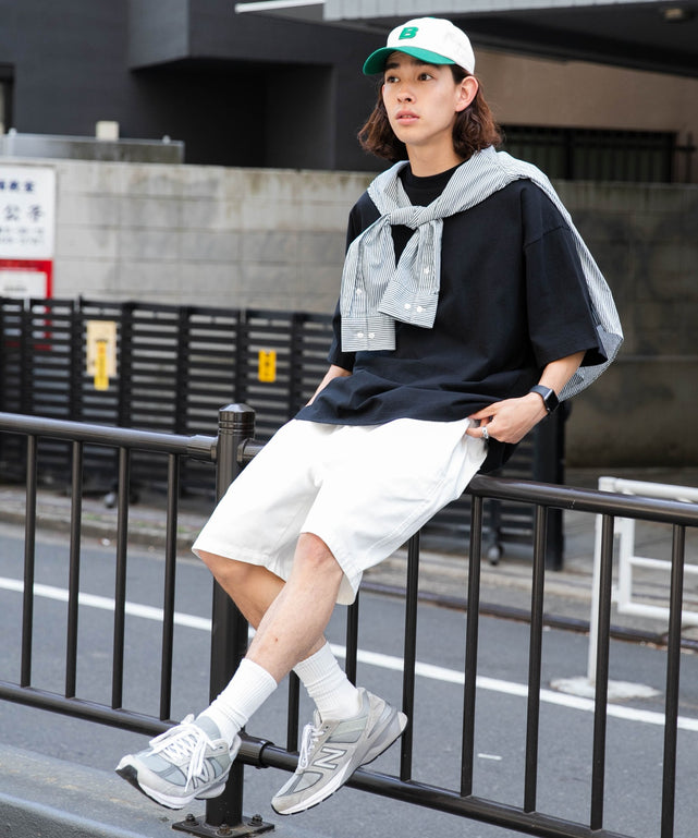 ホワイト モデル：174cm L着用