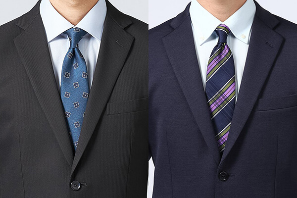 バランス重視なら類似色のネクタイ