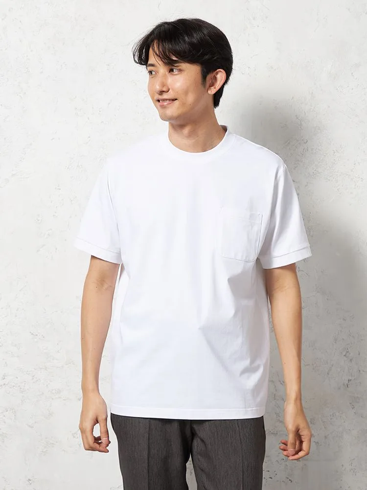 【即納】半袖Ｔシャツスロープネック【WEB限定】冷感カジュアルインナーTOKYORUN春夏