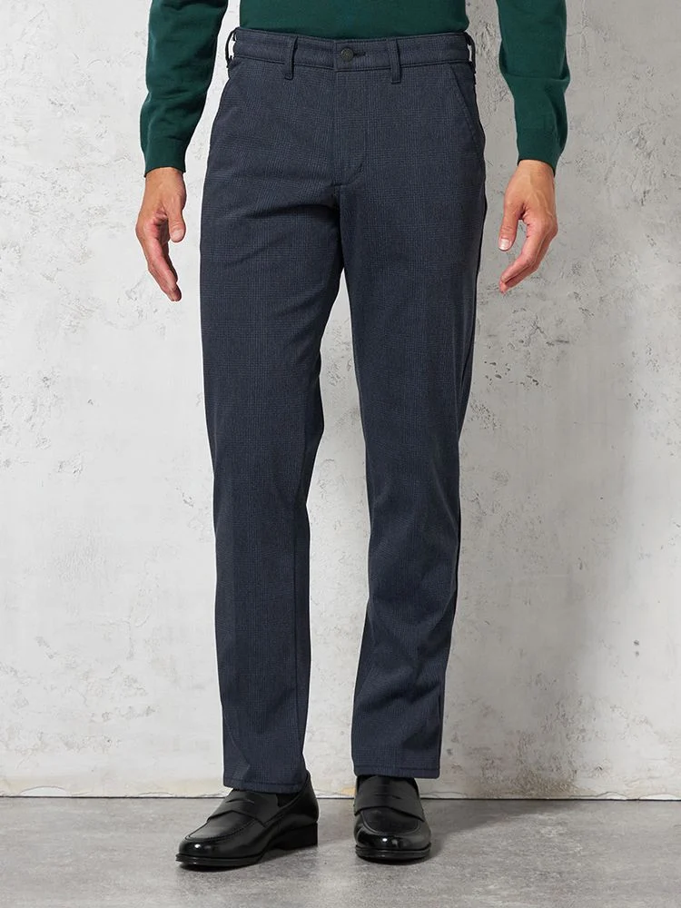 【EDWINデニスラ】パンツ【セットアップ商品有】ストレッチグレンチェック通年