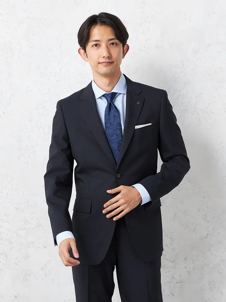 【ＫＡＴＨＡＲＩＮＥ Ｅ ＨＡＭＮＥＴＴ】 スーツ 2つボタン シャドウストライプ キャサリン Ｅ ハムネット 上下ウォッシャブル ノータック 春夏